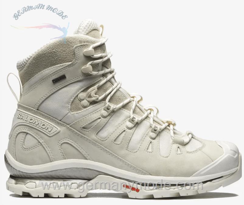 کتانی اسپرت ساقدار مردانه زنانه سالامون فرانسه SALOMON QUEST 3 4D GORE-TEX Sportliche Schuhe Unisex Turtledove / Vintage Khaki / Vintage Khaki