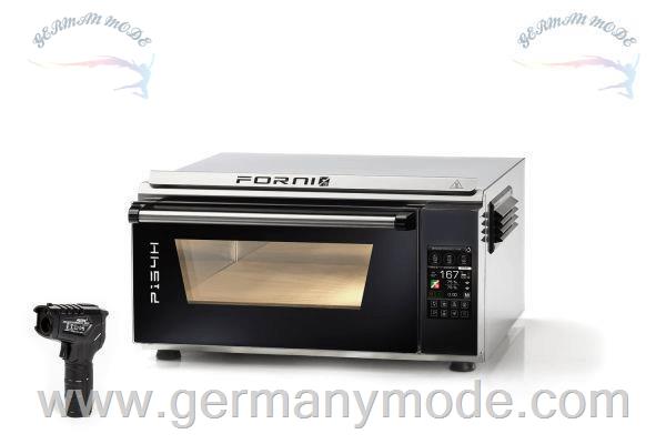 فر پیتزا برقی دماسنج مادون قرمز افه یونو ایتالیا EFFEUNO P134H 509 Evolution Extra Power Elektro Pizzaofen + Biscotto-Pizzastein