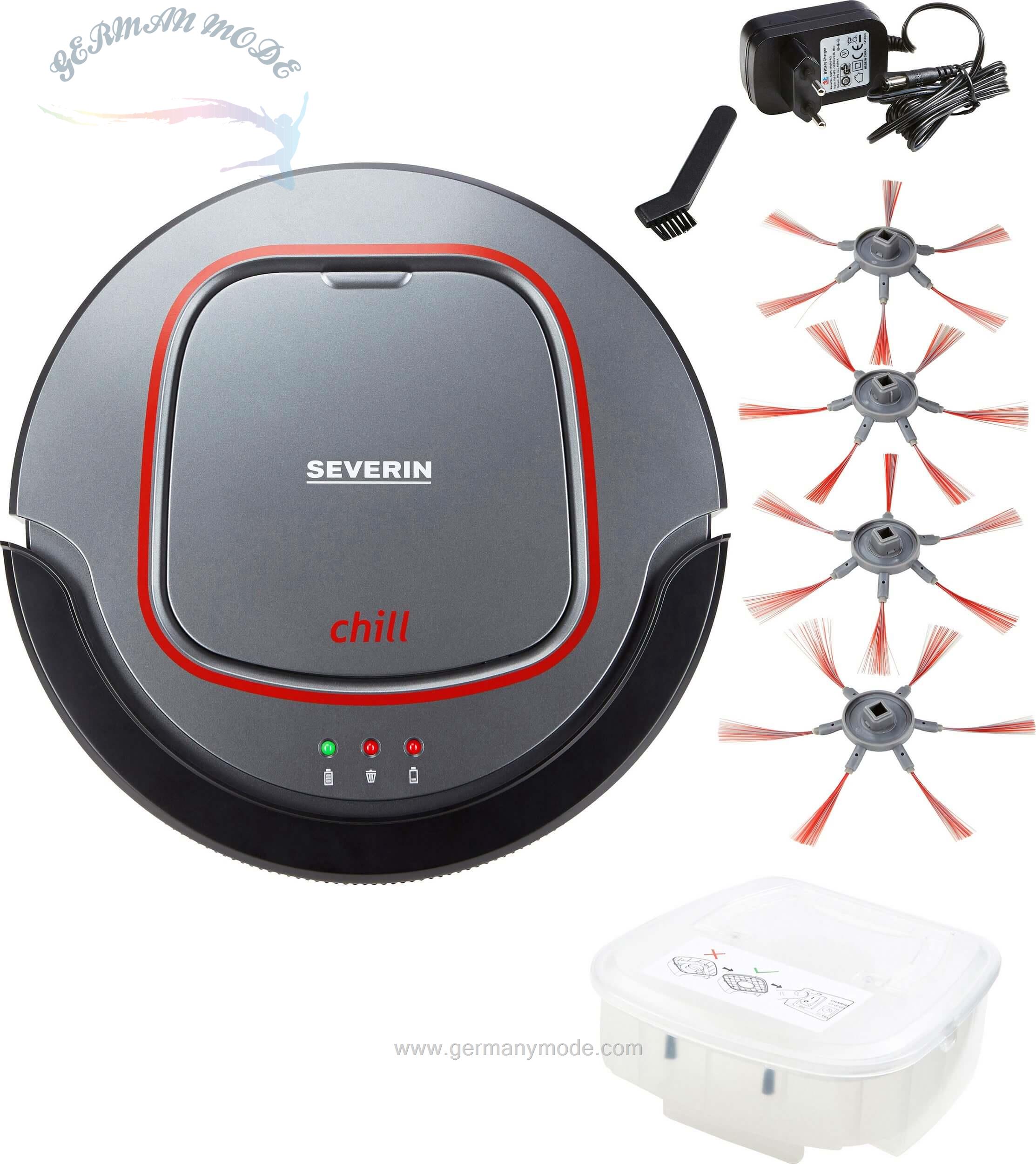 جارو برقی رباتیک سورین آلمان Severin Saugroboter Chill RB 7025- 17 Watt