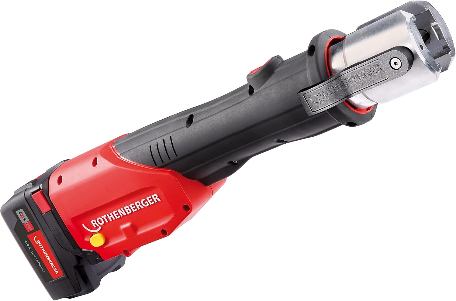 دستگاه پرس لوله روتنبرگر آلمان Rothenberger ROMAX 4000 Basic Set | مدل 1000001840 | ابزار پرس لوله با باتری 4Ah