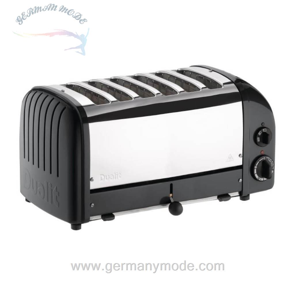 توستر دوالیت انگلستان Dualit Vario 6 Schwarz (60167)