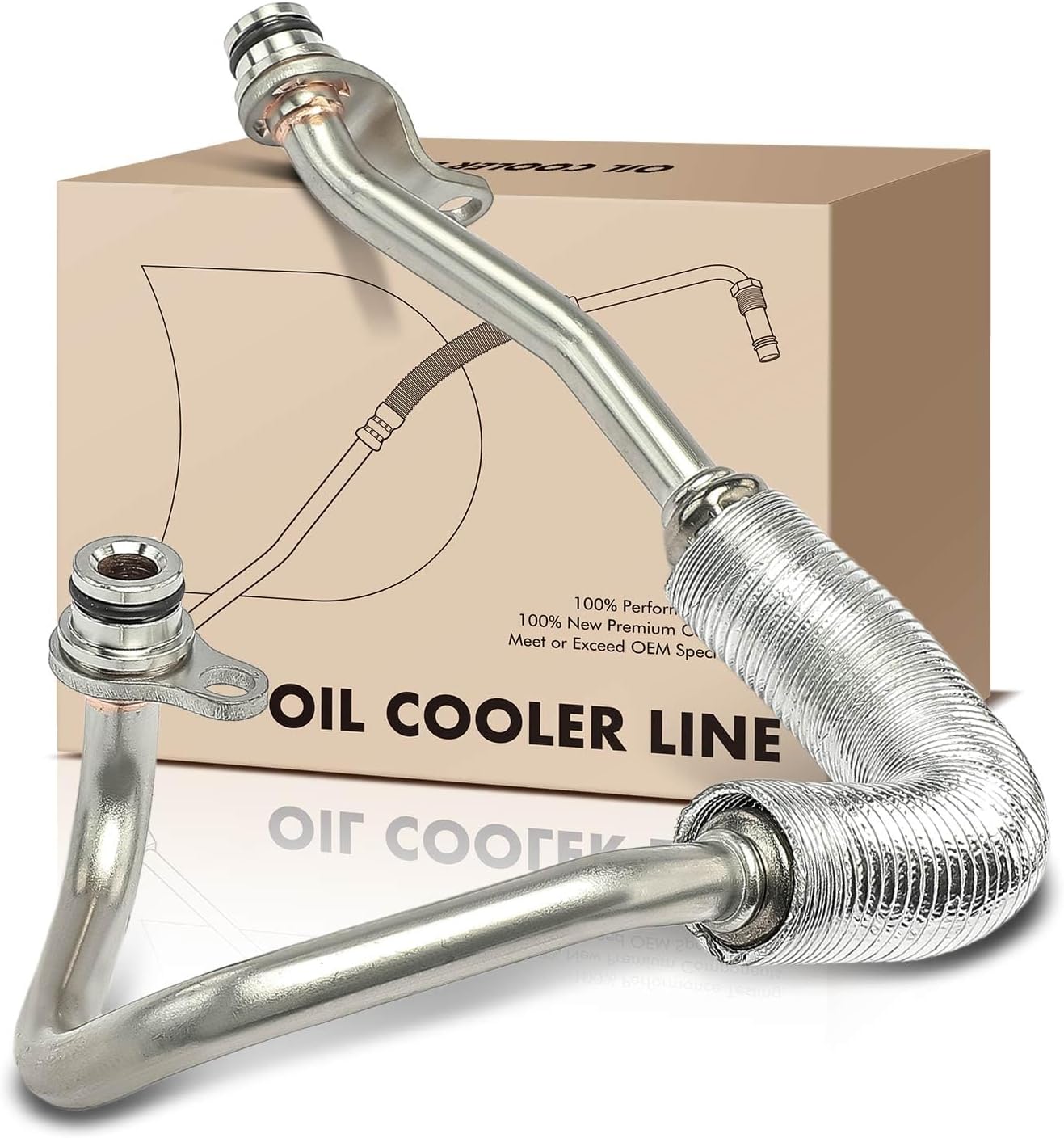لوله روغن توربو شارژر بی ام و Frankberg 3.0L Rücklaufleitung سازگار با BMW 3er E90 E91 E92 E93 335i و Z4 E89 sDrive35 – شماره قطعه 11537558902
