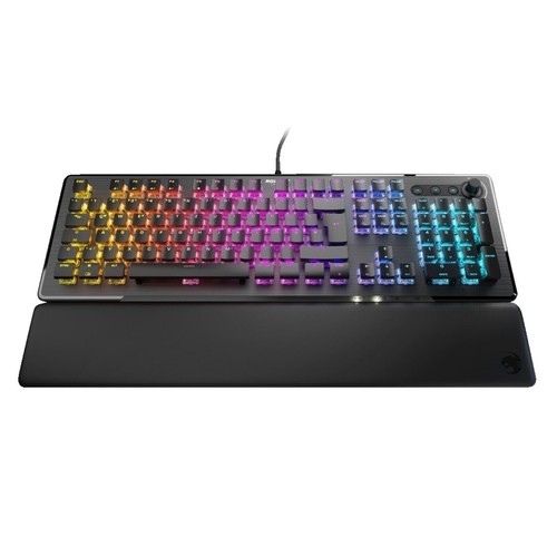 خرید از ایبی - صفحه‌کلید بازی مکانیکی Roccat Vulcan II - مشکی - طرح‌بندی DE - QWERTZ