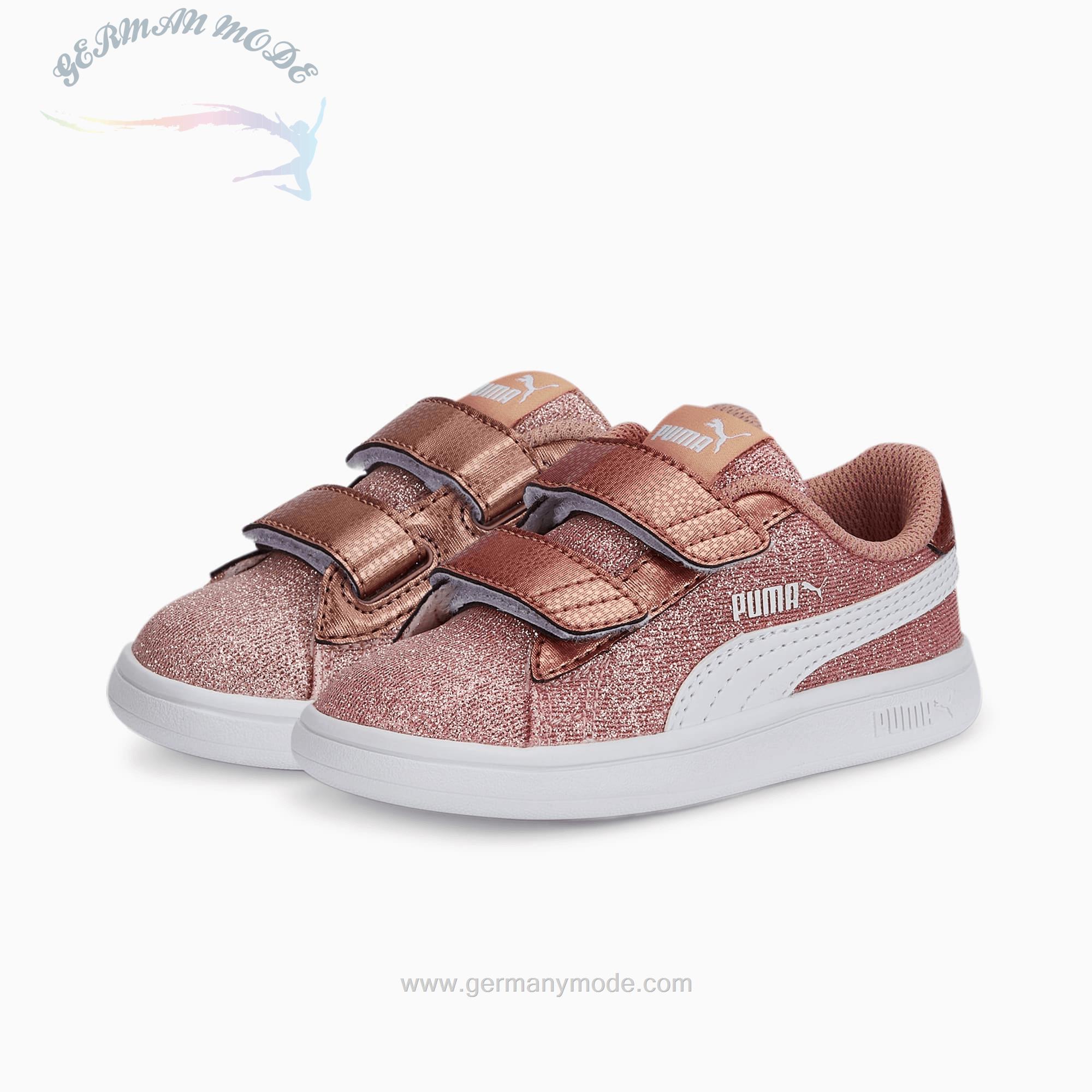 کتانی کودک دخترانه پوما آلمان PUMA Smash v2 Glitz Glam Babies Mädchen Sneaker-367380_29