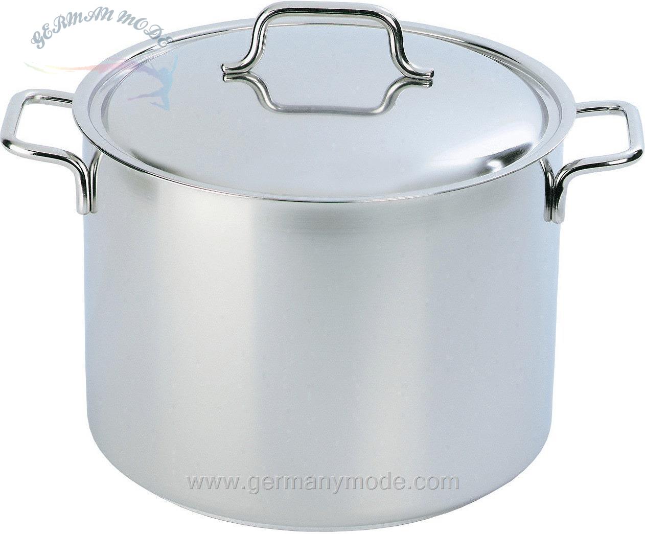 قابلمه 24 سانت آپولو درب دار دمایر بلژیک Demeyere Apollo Kochtopf mit Deckel 24 cm hoch