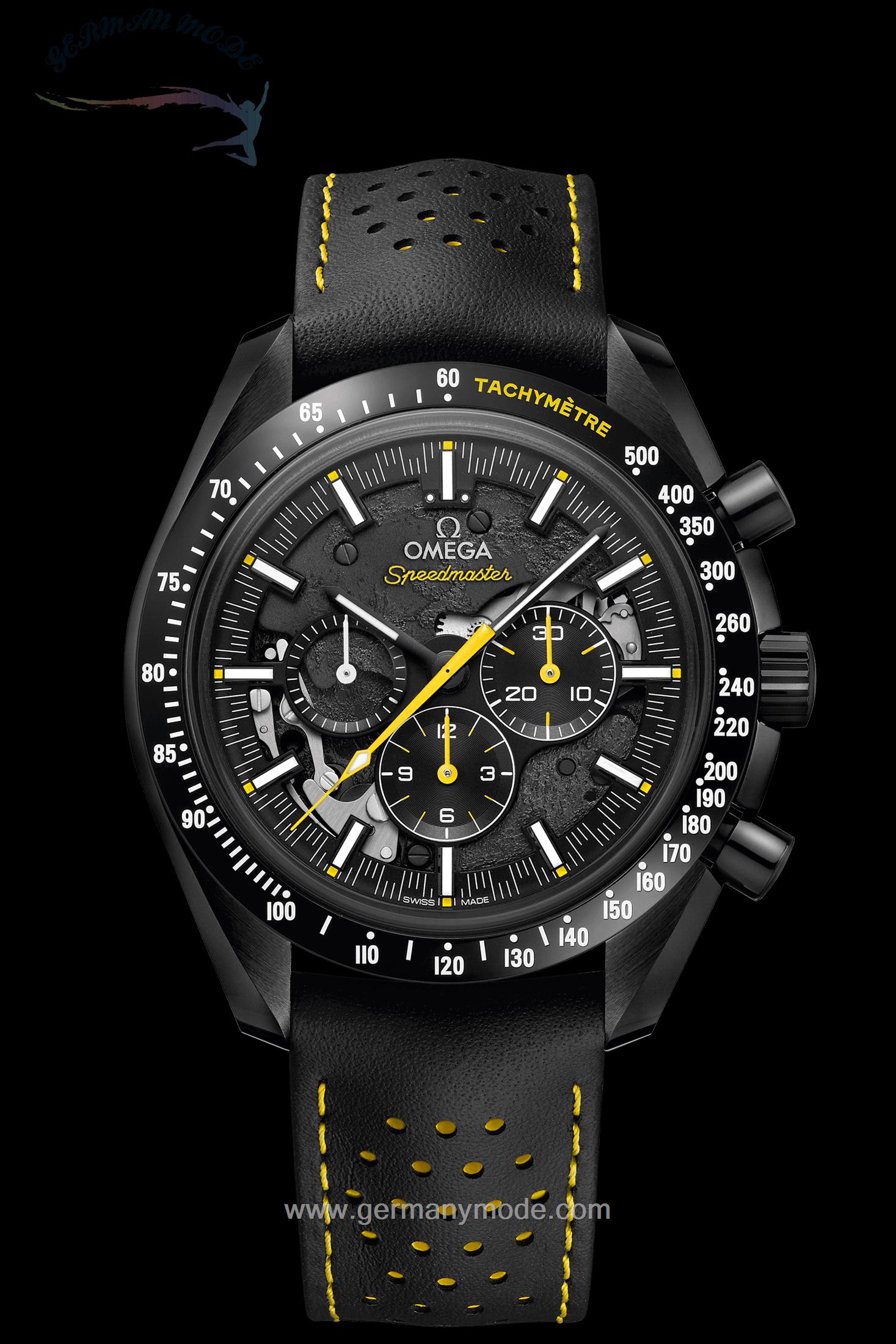 ساعت مچی مردانه امگا سوئیس Omega-DARK SIDE OF THE MOON- CHRONOGRAPH 44-25MM