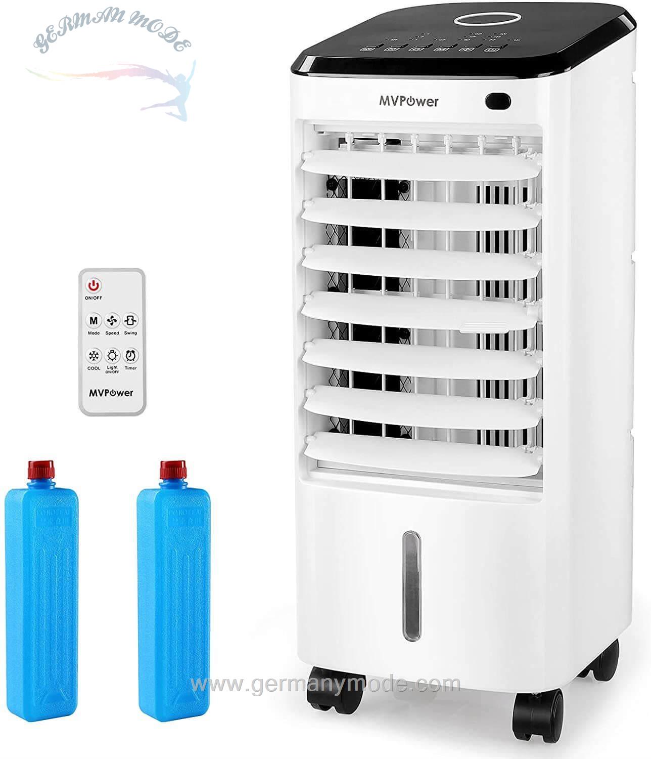 کولر گازی ایستاده با قابلیت تصفیه هوا ام وی پاور MVPower Luftbefeuchter- Mobile Klimaanlage,- 3-5L- 3in1 Mobile Klimageräte