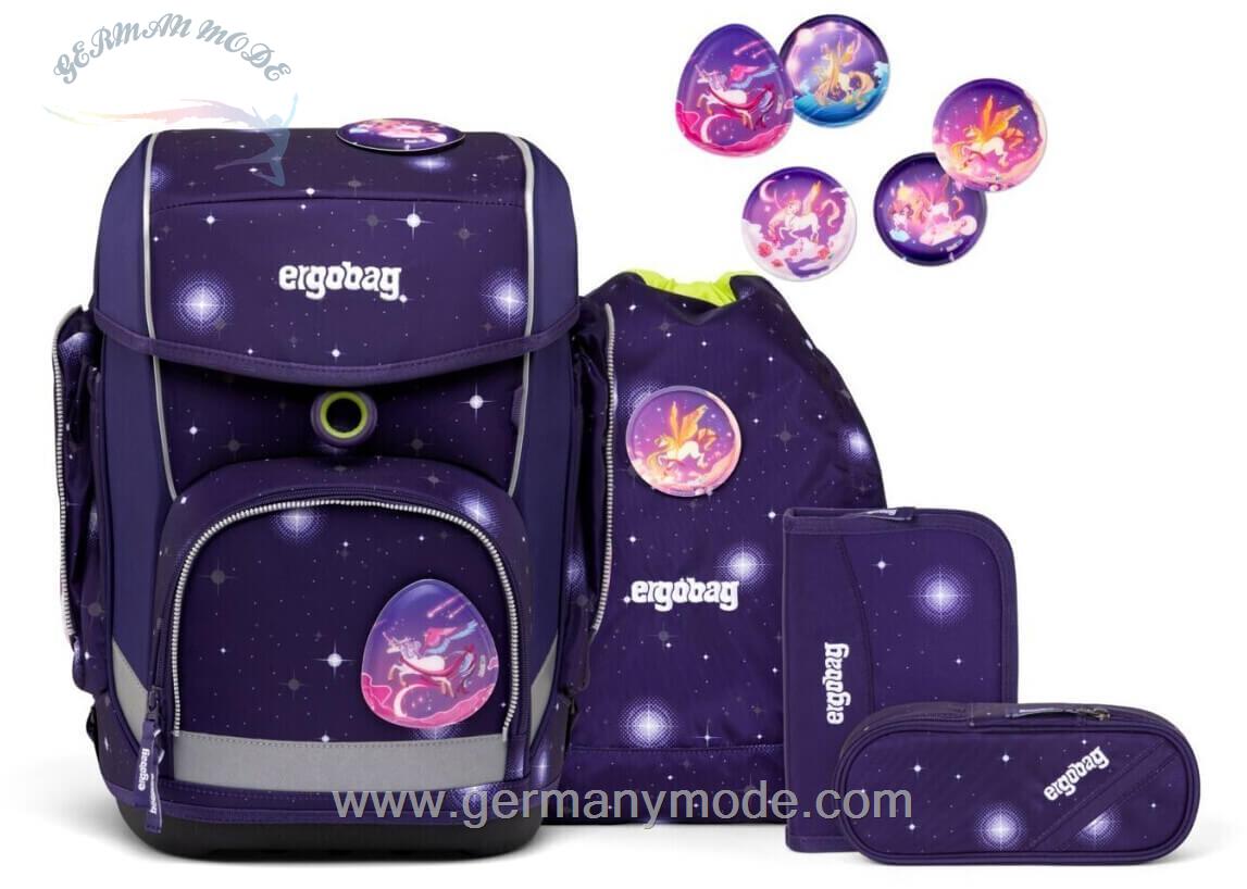 ست 5 تایی کوله پشتی مدرسه 19 لیتر کوله ورزشی جامدادی ارگوبگ ergobag Cubo Set (2023) Bärgasus