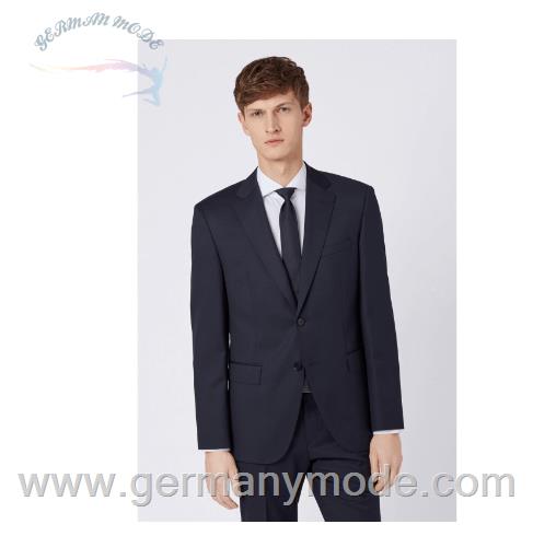 کت تک مردانه هوگو باس آلمان Hugo Boss Regular-Fit Sakko aus Schurwoll-Serge (50409253) blau