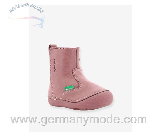 چکمه کودک نو پا کیکرز Kickers Mädchen Baby Lauflernboots Socool Cho KICKERS - rosa