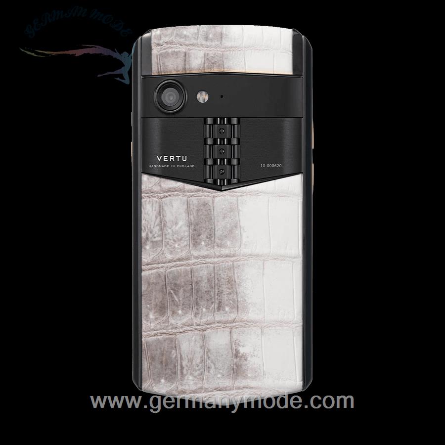 گوشی موبایل آستر ورتو انگستان VERTU ASTER P TI BLACK ROCOCO Himalaya Alligator