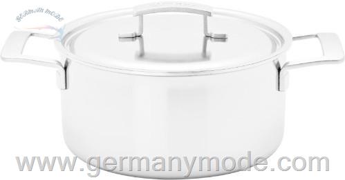 قابلمه 18سانت صنعت دمایر بلژیک Demeyere Industry Topf mit Deckel 18 cm