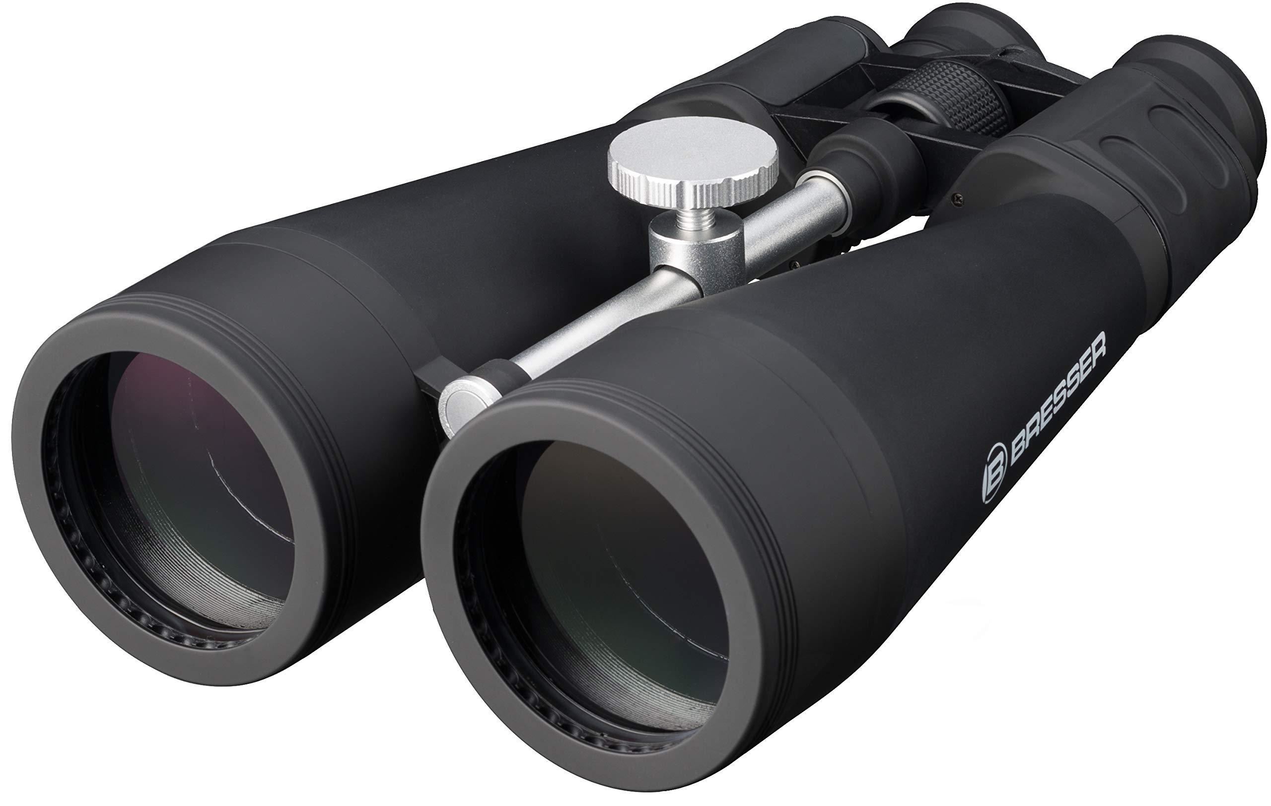 خرید از آمازون - دوربین دوچشمی Bresser Special Astro 20x80 Porro با بزرگنمایی بالا و اتصال سه پایه یکپارچه برای اجسام دور یا برای نجوم، بنفش