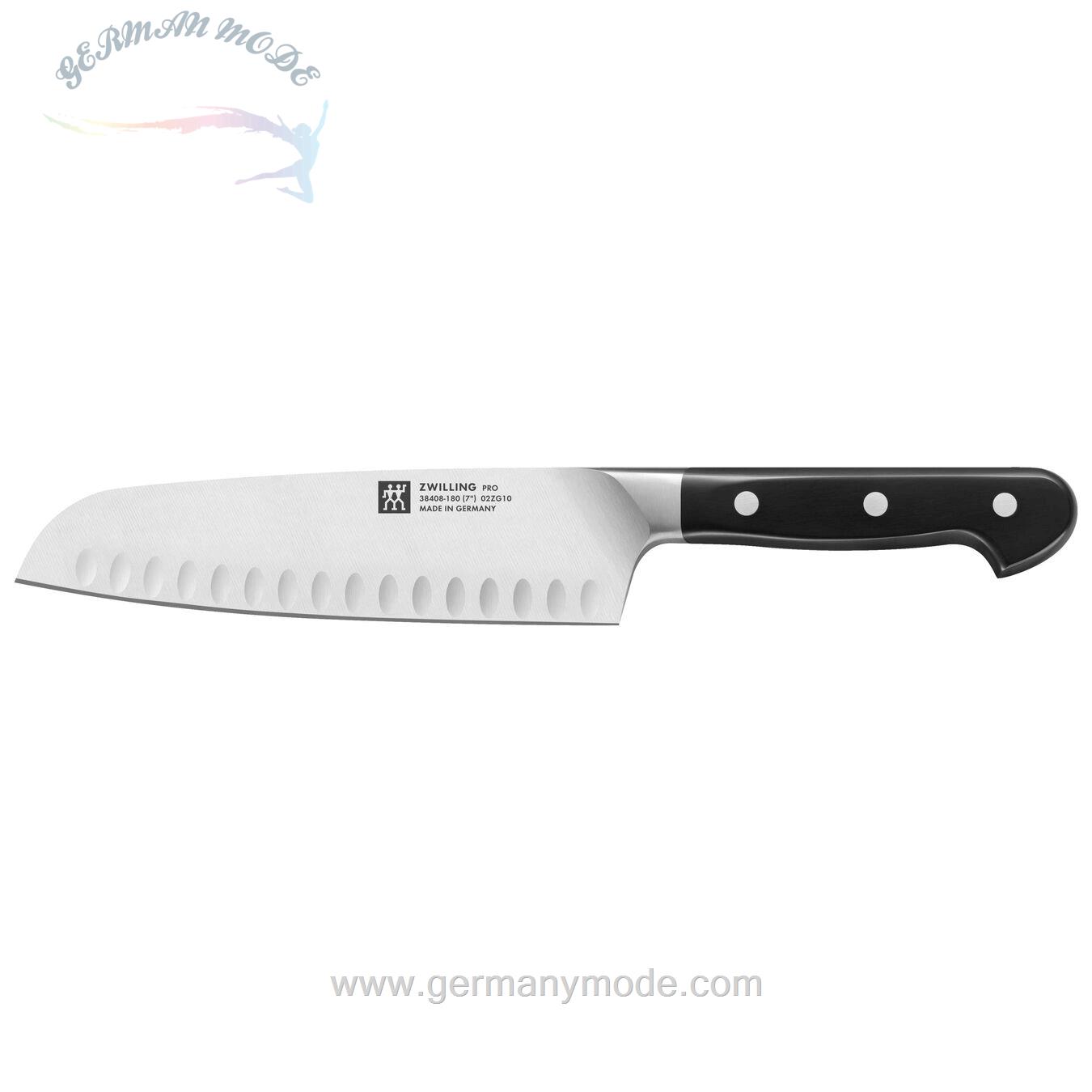 چاقو آشپزخانه حرفه ای ۱۸ سانت زولینگ آلمان ZWILLING PRO SANTOKUMESSER 18 CM- KULLENSCHLIFF