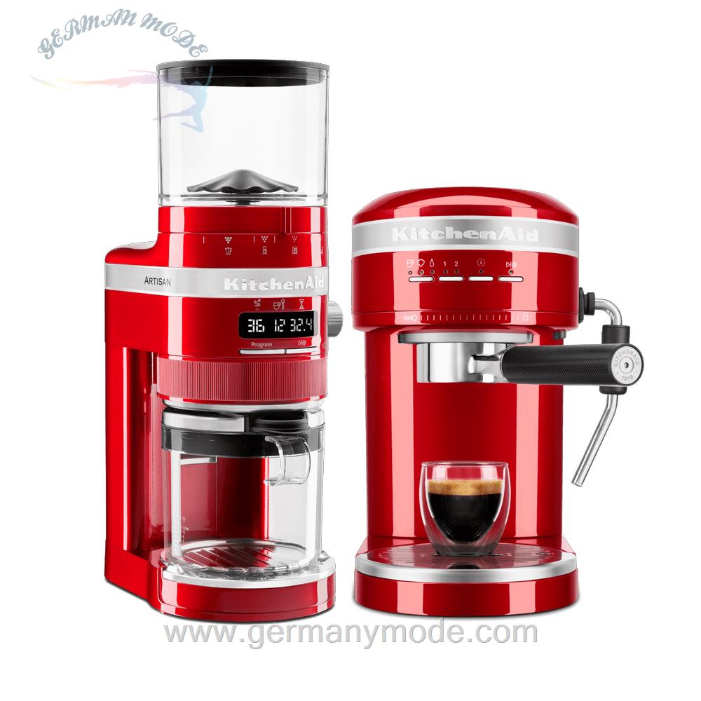 ست اسپرسو آسیاب قهوه کیچن اید آمریکا KitchenAid ESPRESSOMASCHINE - ARTISAN 5KES6503, KAFFEEMÜHLE - ARTISAN 5KCG8433