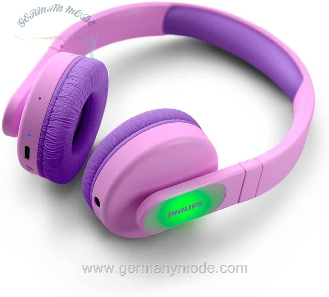 هدفون بلوتوثی فیلیپس هلند Philips Audio Kopfhörer Kinder TAK4206BL-rosa