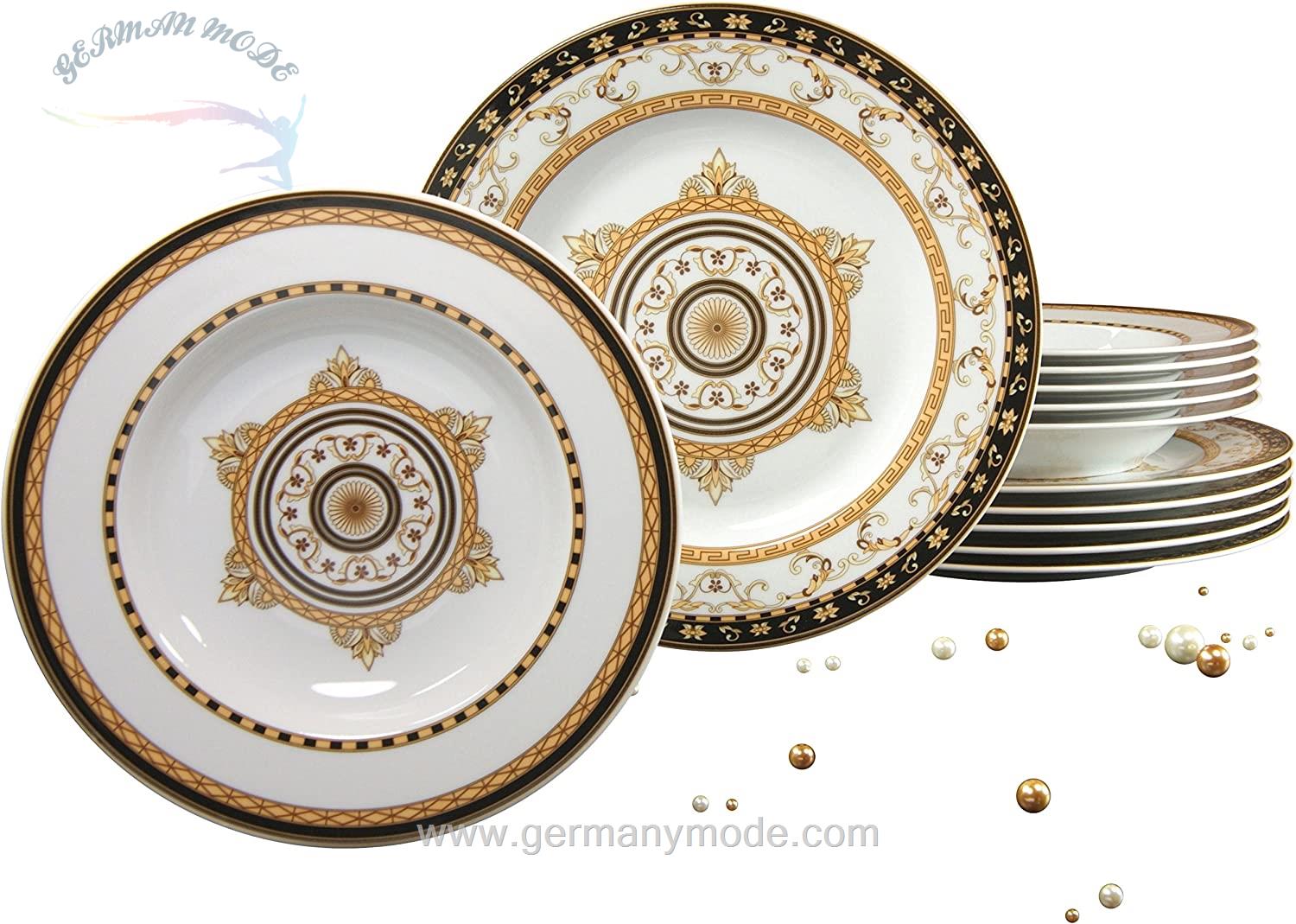سرویس غذاخوری چینی 12 پارچه 6 نفره کراتیبل CreaTable Edition Tafelservice 12 tlg