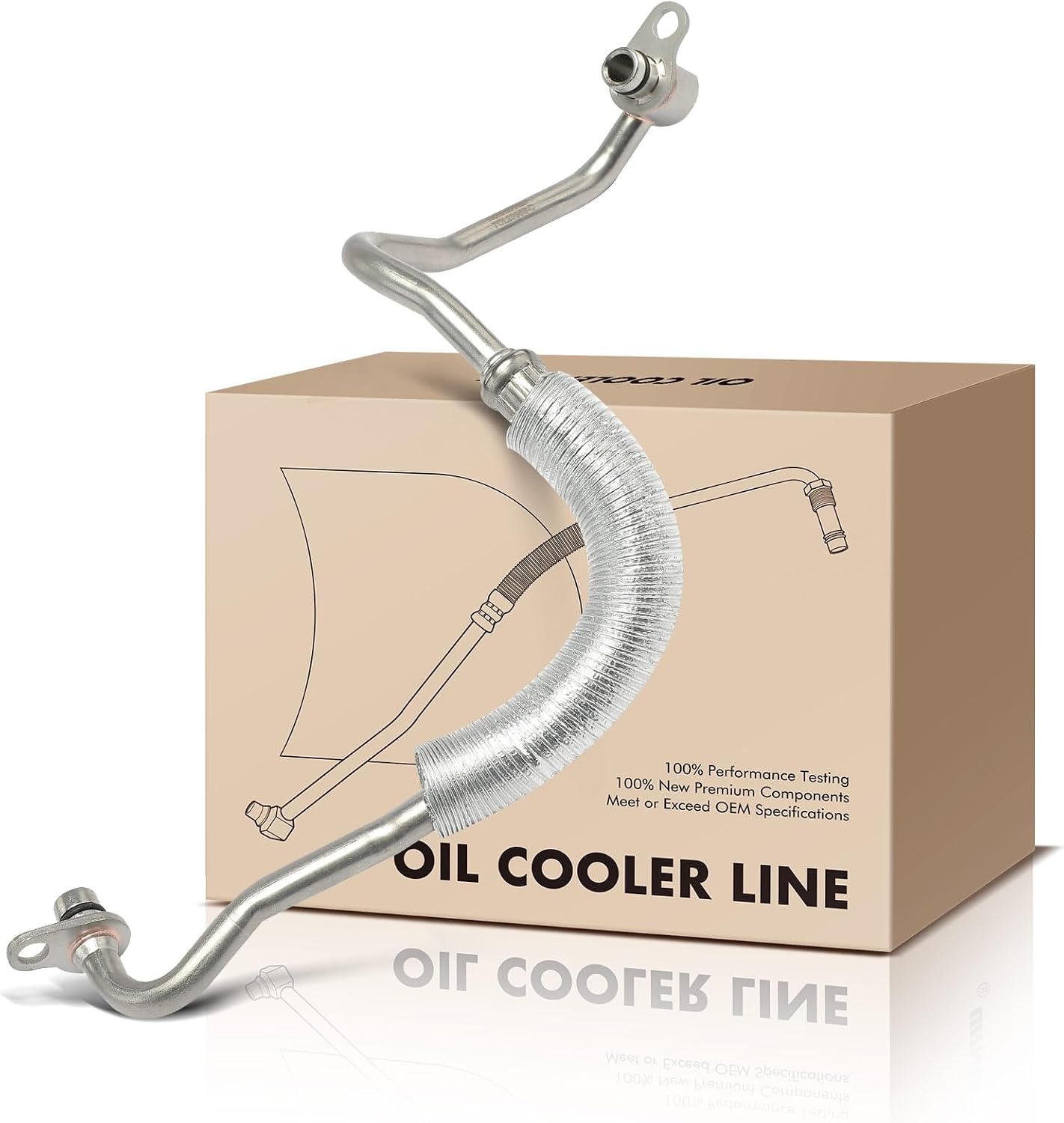 لوله آب توربو شارژر بی ام و 2.0 لیتری فرانکبرگ برای BMW سری 3 G20, G80 و سری 5 F90, G30 – شماره قطعه جایگزین 219294