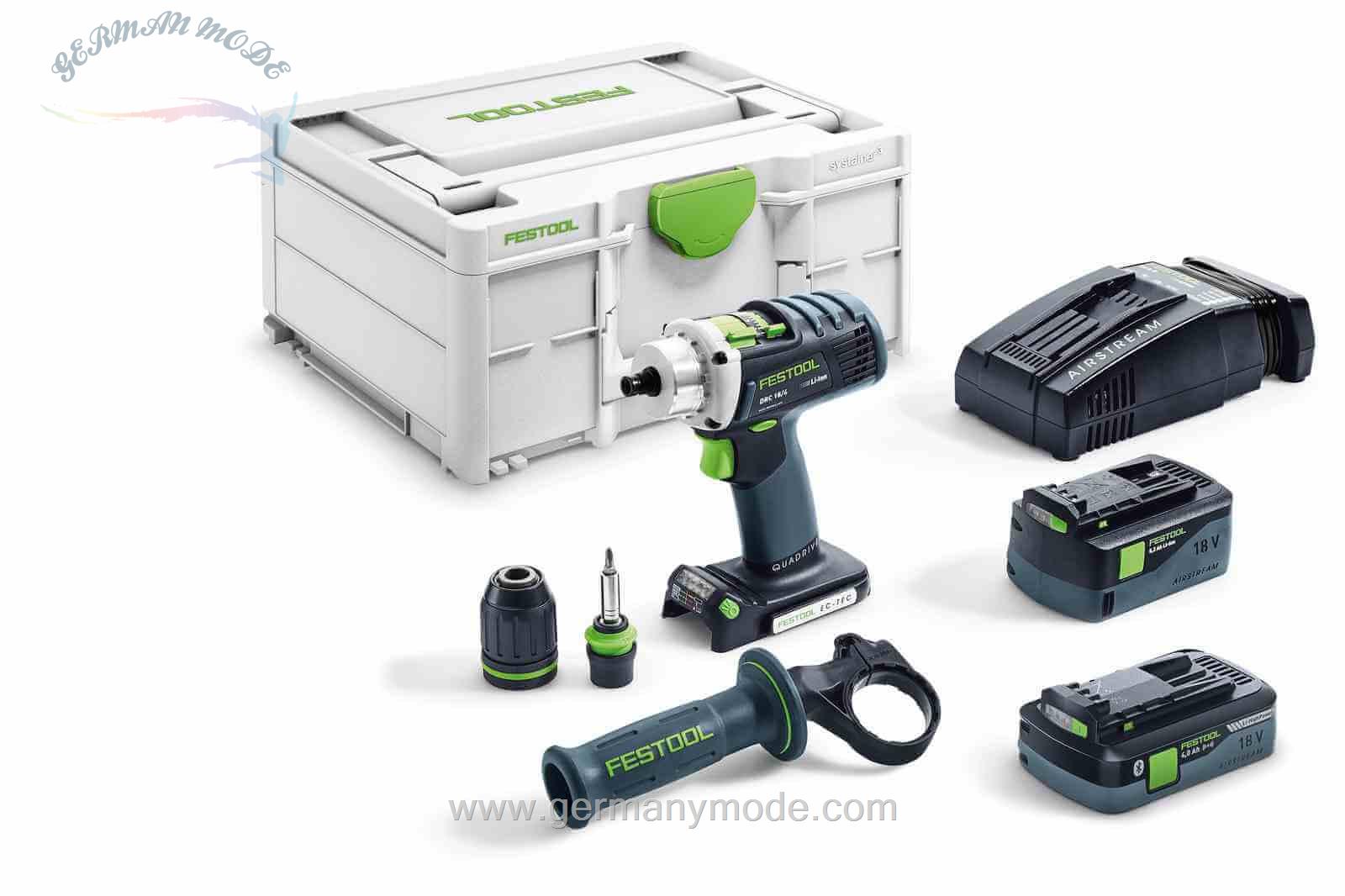پیچ گوشتی شارژی فستول آلمان Festool DRC 18-4 Li-Basic 576463