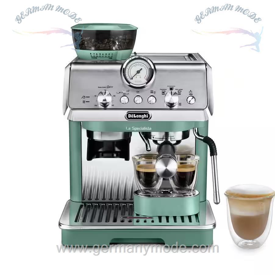 اسپرسو ساز دلونگی ایتالیا De Longhi SIEBTRÄGERMASCHINEN UND ESPRESSOMASCHINEN La Specialista Arte, Grün EC9155.GR