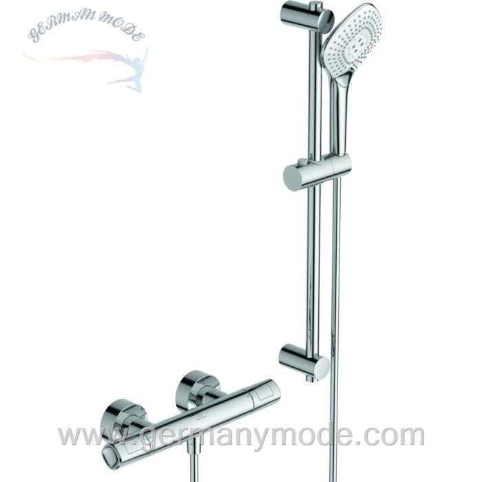 ست شیرآلات دوش حمام ایدیل استاندارد Ideal Standard Ceratherm T100 Thermostat mit Brausegarnitur A7234AA