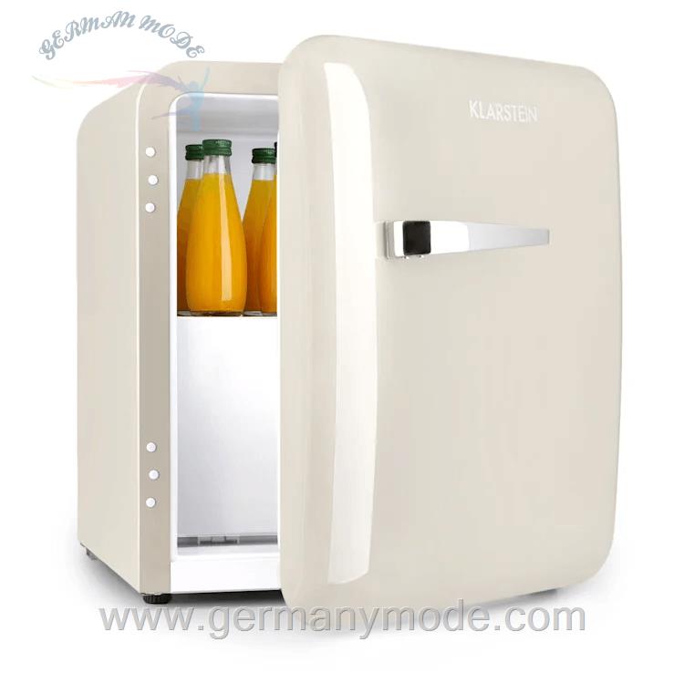 مینی یخچال فریزر 37 لیتری کلارشتاین آلمان Klarstein Audrey Mini 2in1 Kühlschrank Minibar Mini-Kühlschrank Creme 39 dB 37 Ltr