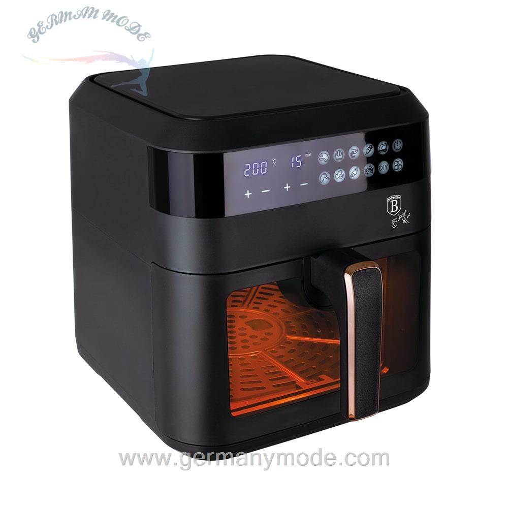سرخ کن برلینگر هاوس مجارستان BERLINGER HAUS AIR FRYER BH-9446 BLACK ROSE GOLD