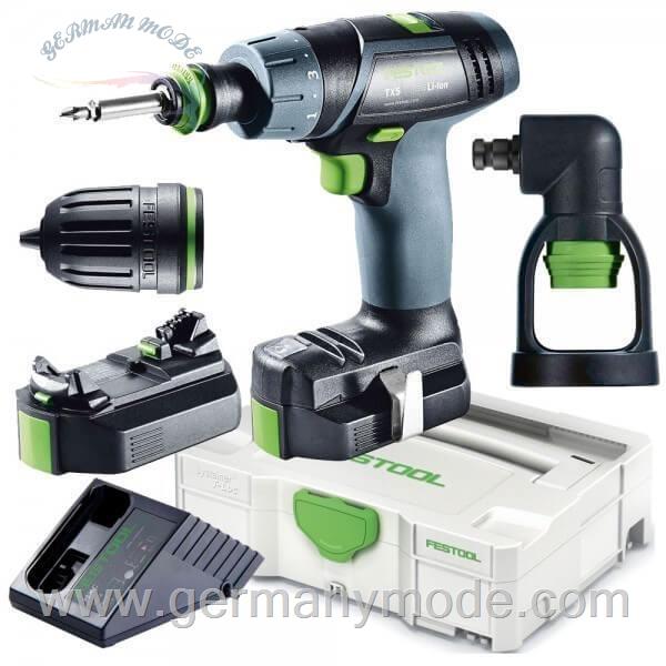 پیچ گوشتی شارژی فستول آلمان Festool TXS Li 2-6-Set- 564510