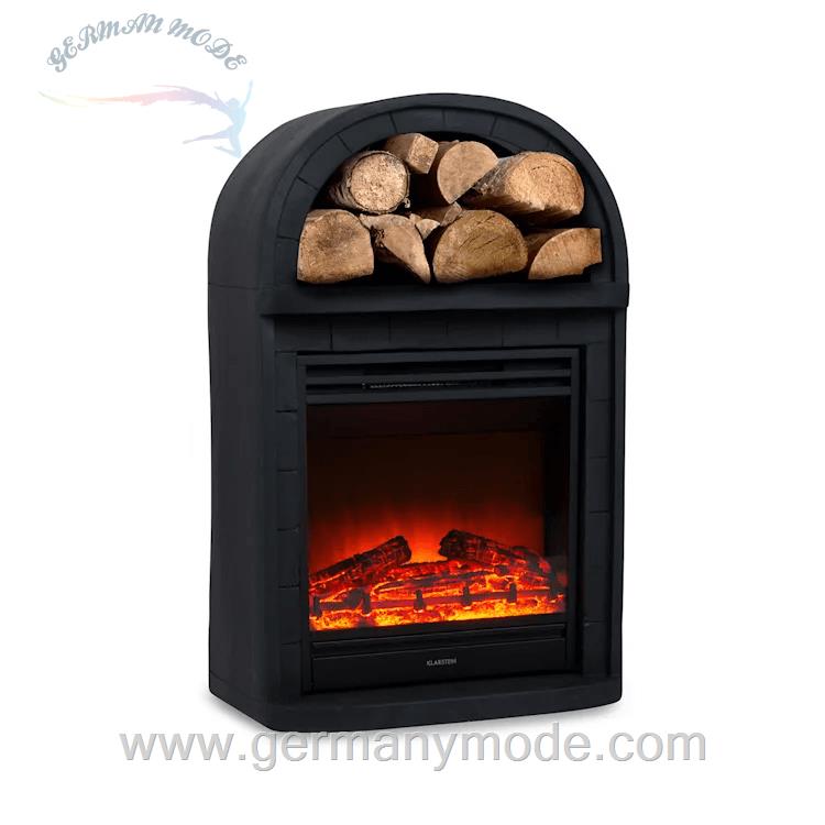 شومینه برقی کنترل دار کلارشتاین آلمان Klarstein Mayrhofen Elektrokamin Elektrischer Kamin Schwarz 1800 watt