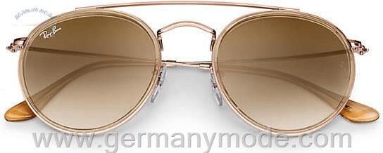 عینک آفتابی مردانه ریبن (ایتالیا) Ray-Ban Round Double Bridge RB3647Nz