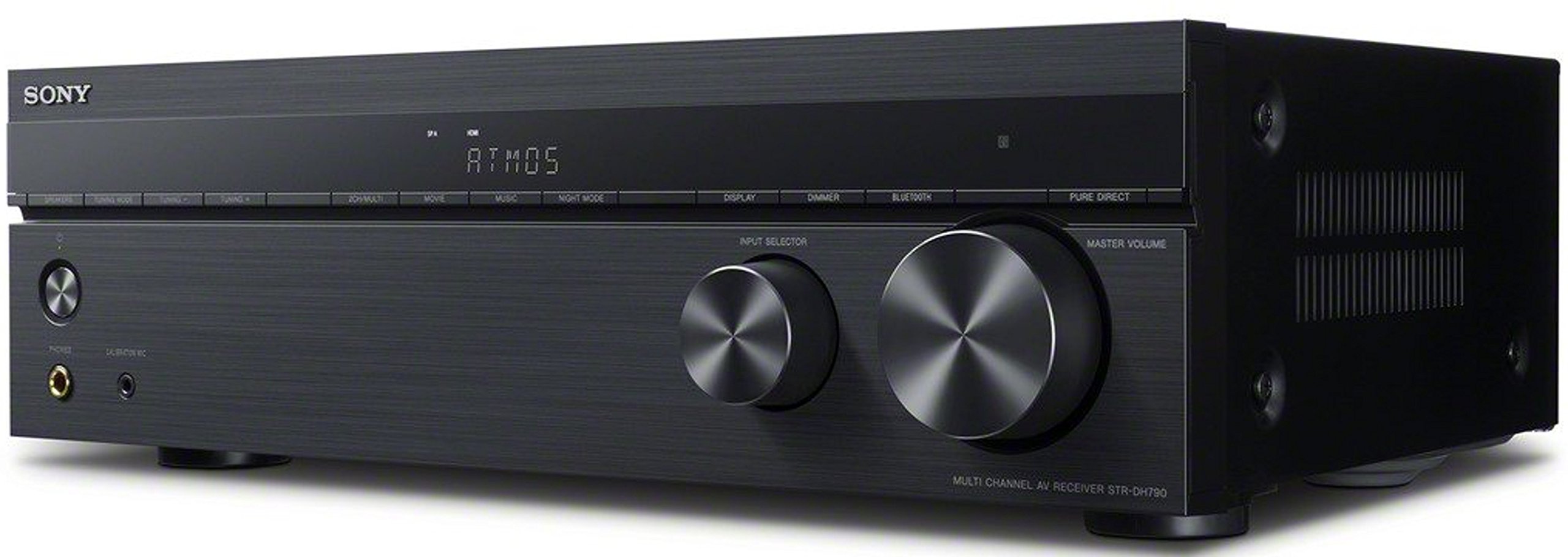 خرید از آمازون - گیرنده AV سونی STR-DH790 (7.2 کانال، Dolby Atmos/DTS:X، 4K HDR، اتصال از طریق HDMI، بلوتوث و USB، با صدای با وضوح بالا) تکی مشکی