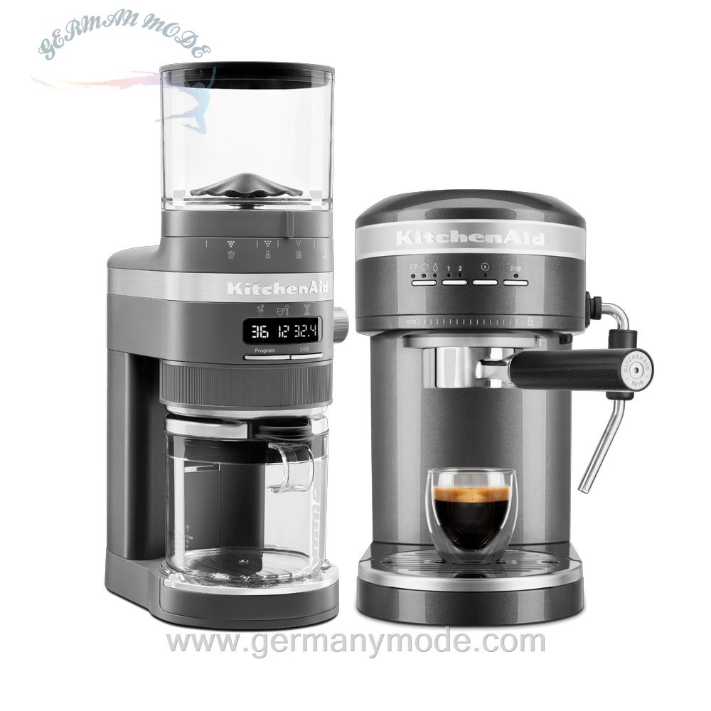 ست اسپرسو آسیاب قهوه کیچن اید آمریکا KitchenAid ESPRESSOMASCHINE - ARTISAN 5KES6503, KAFFEEMÜHLE - ARTISAN 5KCG8433