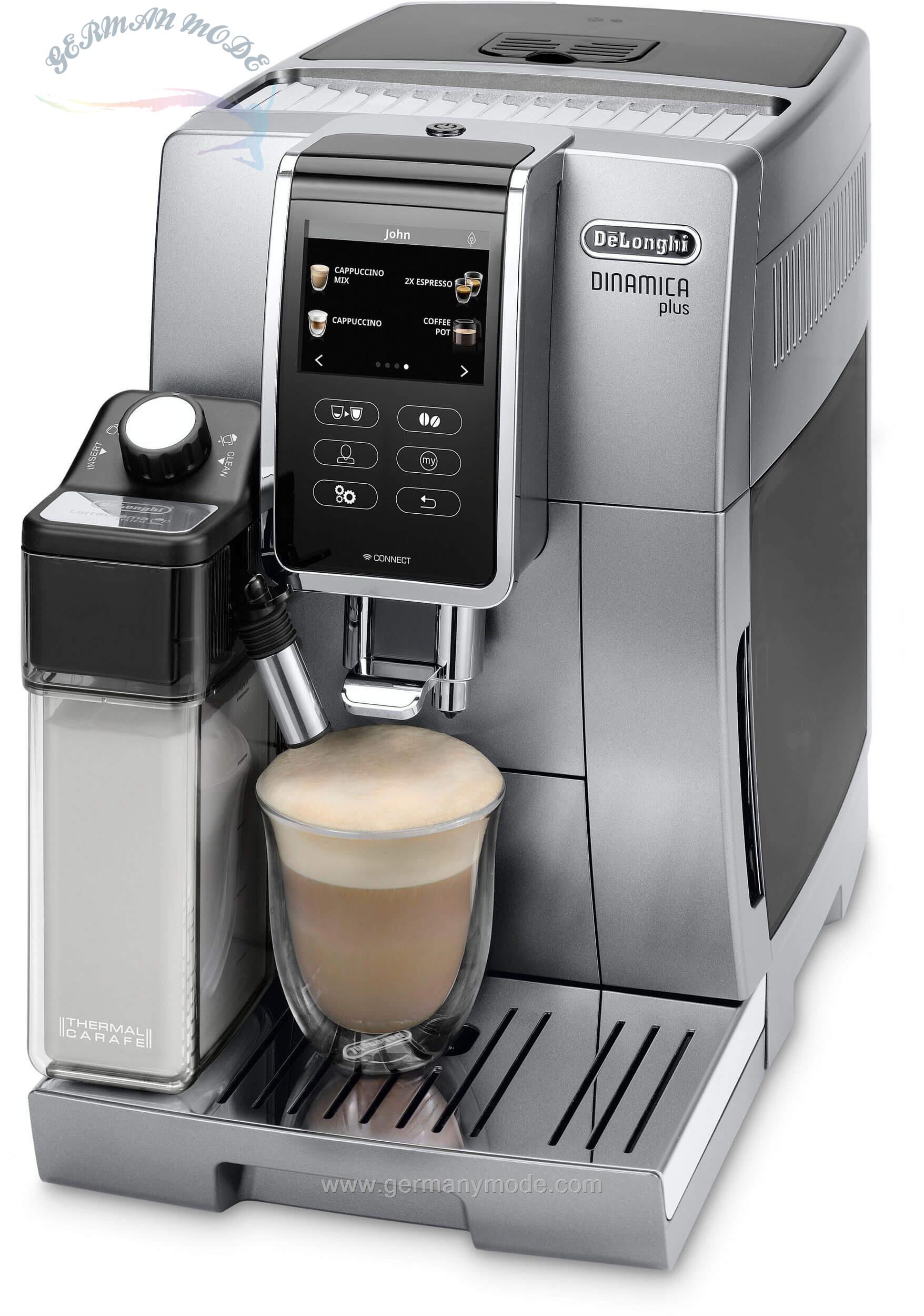 اسپرسو ساز دلونگی ایتالیا De Longhi Kaffeevollautomat Dinamica Plus ECAM 370 95 S