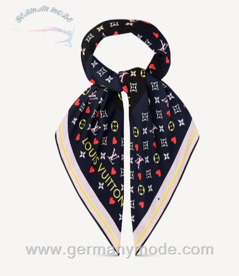 روسری اسکارف گردن لویی ویتون فرانسه LOUIS VUITTON GAME ON CARRÉ M77328