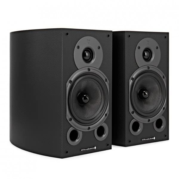 خرید از آمازون - Wharfedale Diamond 9.1 Bookshelf Speakers Carbon Fibre Pair