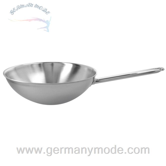 تابه وک 26 سانت دمایر بلژیک Demeyere Wok mit flachem Boden 26 cm