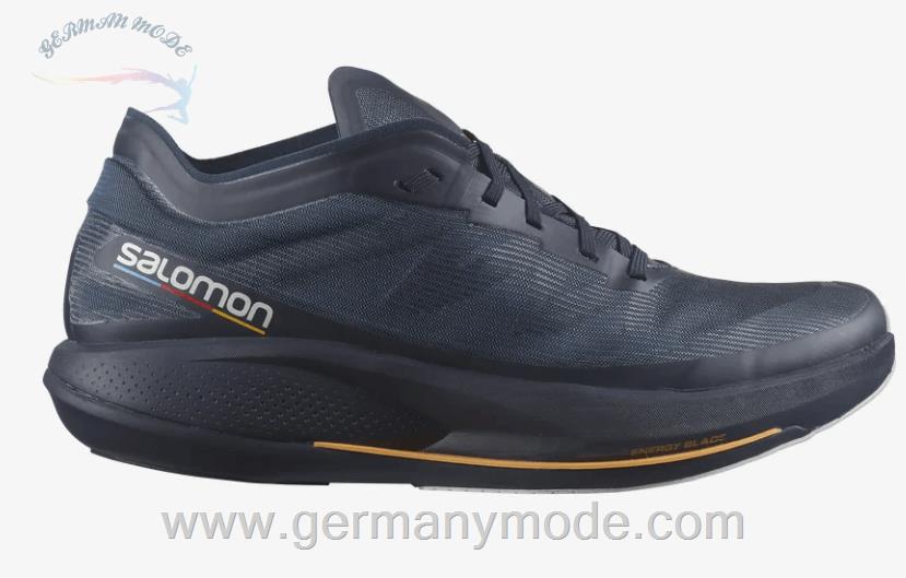 کتانی پیاده روی مردانه سالامون فرانسه SALOMON PHANTASM Laufschuhe Herren Mood Indigo / Night Sky / Lunar Rock
