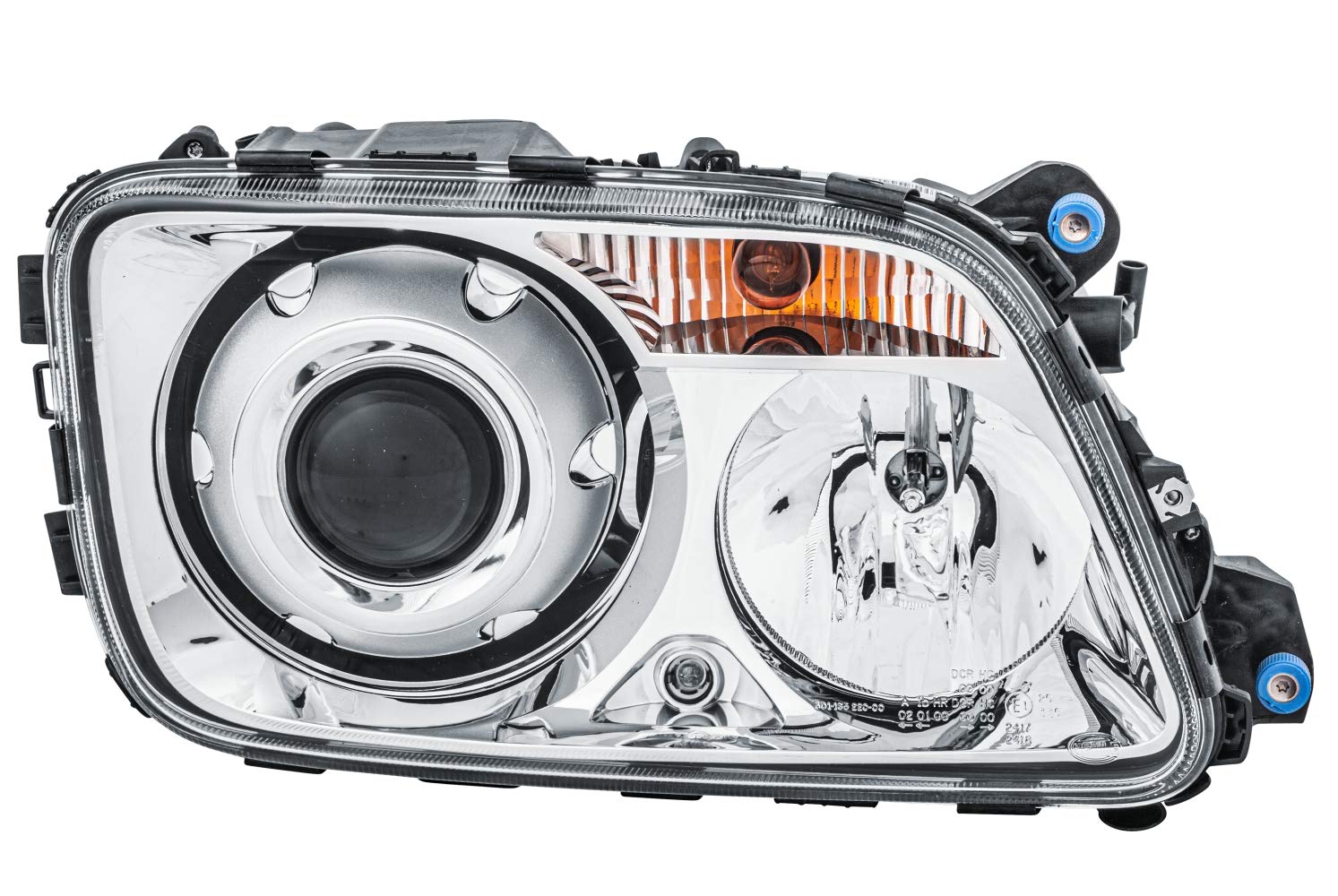 چراغ جلو خودرو HELLA 1EL 009 513-221 Bi-Xenon - برای Mercedes-Benz Actros MP3 - ECE - برای ترافیک سمت راست - سمت راست
