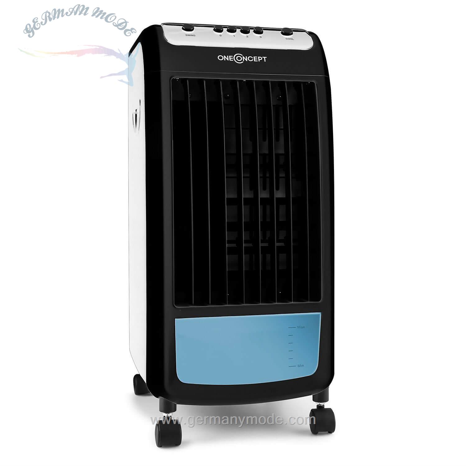 کولر آبی فن رطوبت ساز وان کانسپت ONECONCEPT Ventilatorkombigerät Carribean Blue 3-in/1 Luftkühler