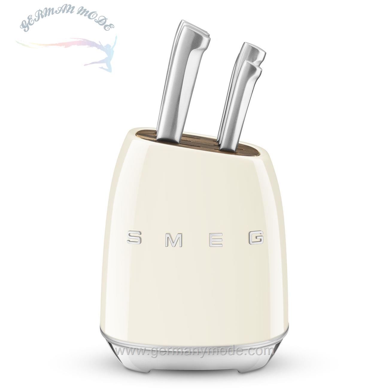 ست چاقو 6 پارچه اسمگ ایتالیا Smeg AccessoriesRetro-style KBSF01CR