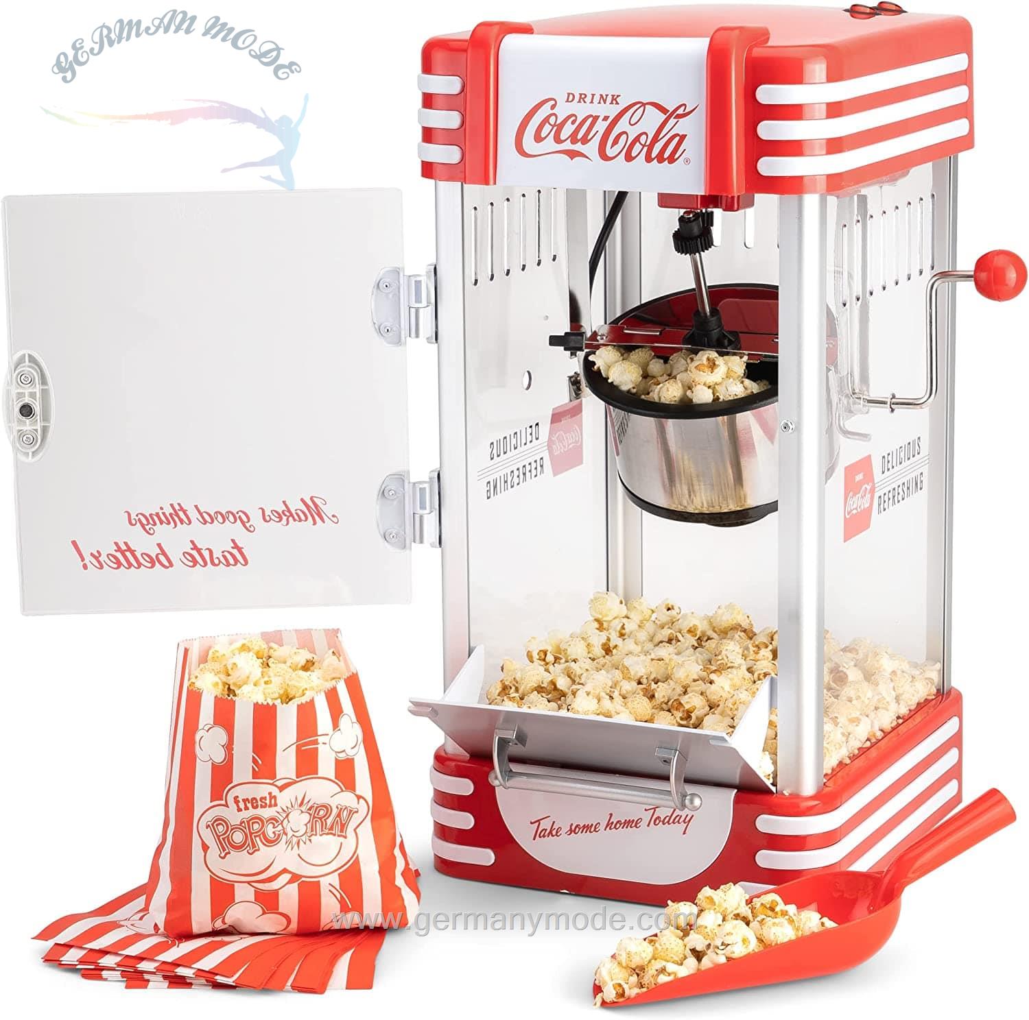 پاپ کورن ساز سالکو SALCO Coca-Cola SNP-27CC Popcorn Maker