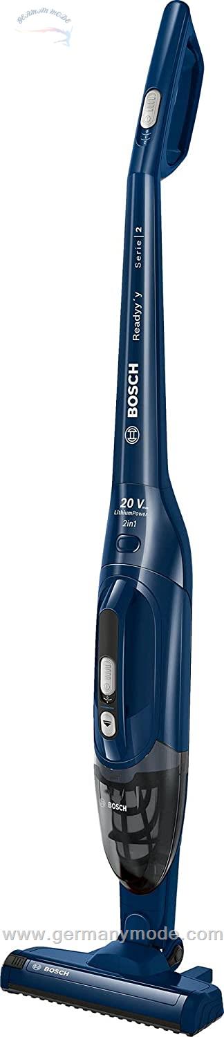 جارو شارژی بوش آلمان Bosch BCHF2MX20 Electric Broom and Broom Vacuum Cleaner, Blue