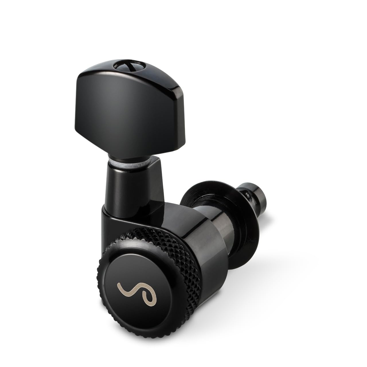 تیونرهای برای گیتار الکتریک SCHALLER M6 PIN LOCKING MACHINE HEADS BLACKCHROME 6L فلزی کوچک 19.5mm LOCKING POST مجموعه 6 تایی