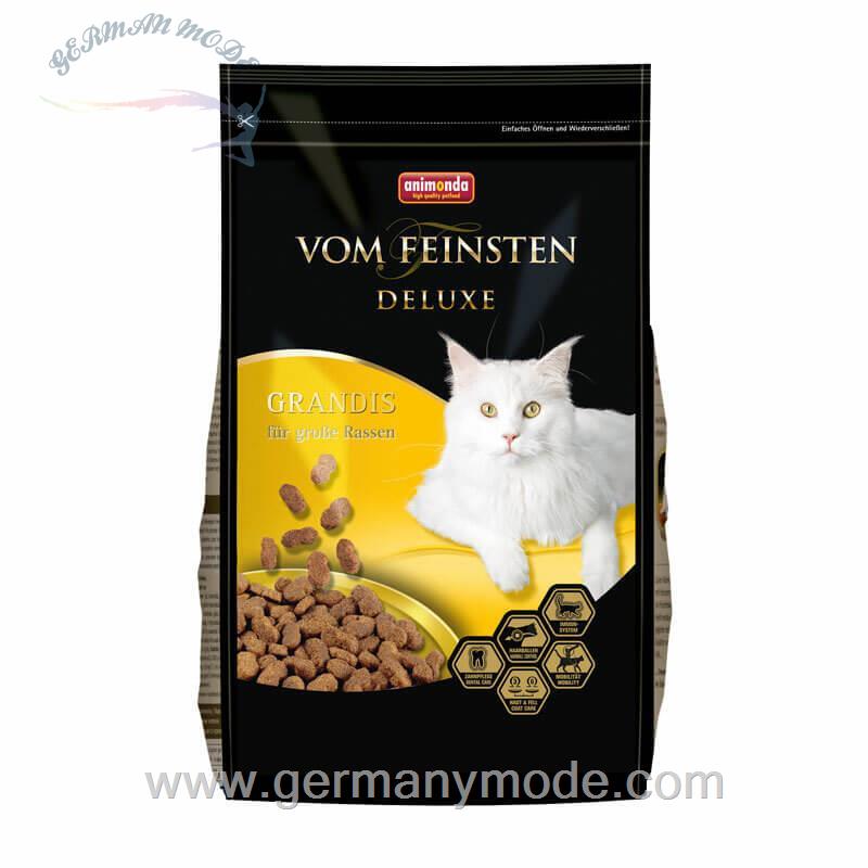 غذا خشک گربه ترکیب انواع گوشت انیموندا کارنی آلمان Vom Feinsten Deluxe Grandis 1-75kg