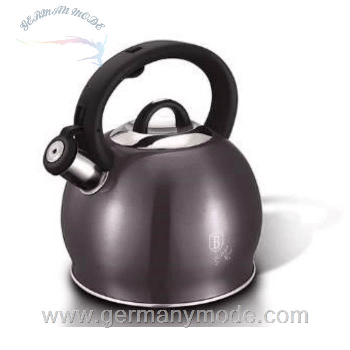 کتری سوت دار 3 لیتری برلینگر هاوس مجارستان Berlinger Haus Teapot 3.0 L BH/6666 Carbon Pro Collection
