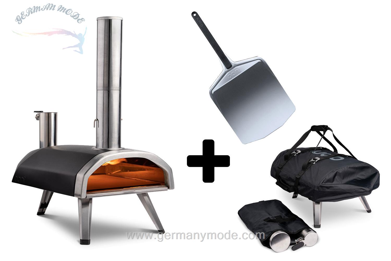 فر پیتزا ذغالی خانگی اونی اسکاتلند Ooni Fyra 12 Pizzaofen, pelletbetrieben Starterkit