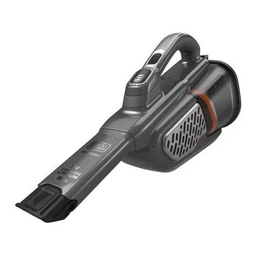 جارو شارژی بلک اند دکر آمریکا دستی 18 ولتی 2.0 آمپر ساعتی BLACK+DECKER dustbuster با پنل LED هوشمند، BHHV520JF-QW