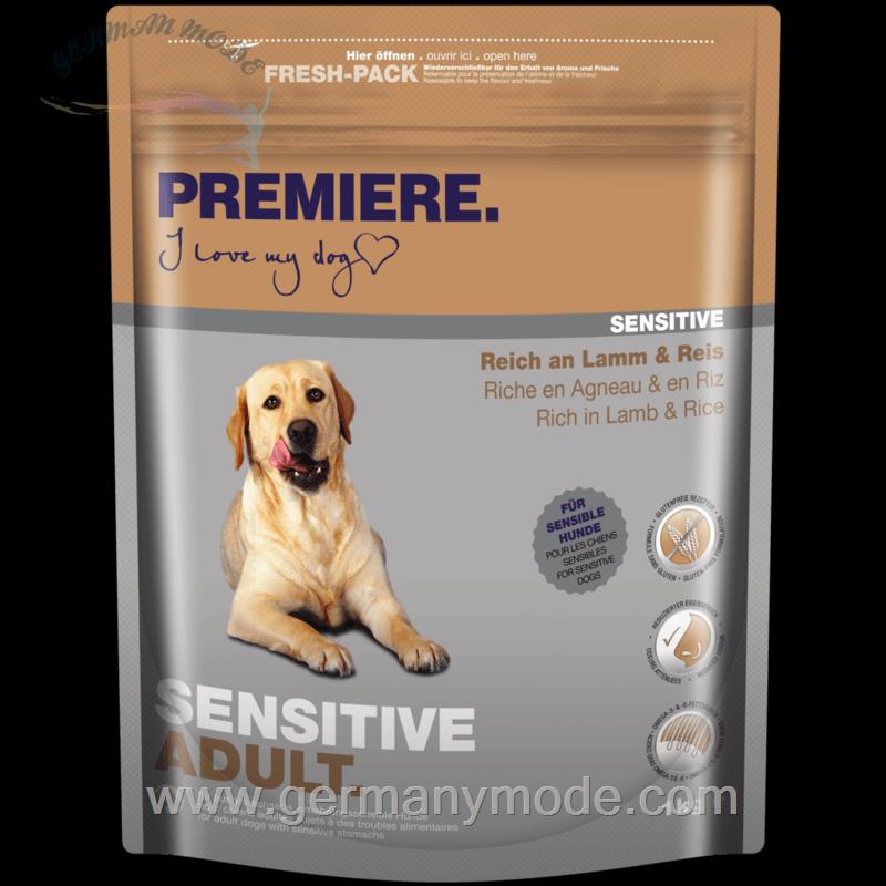 غذا خشک سگ بزرگسال پریمیر آلمان PREMIERE Sensitive Adult Lamm 4kg
