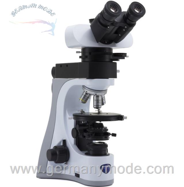 میکروسکوپ اپتیکا ایتالیا OPTIKA Mikroskop B-510POL-I, polarisation, incident, transmitted, trino, IOS LWD W-PLAN POL, 50-500x, EU