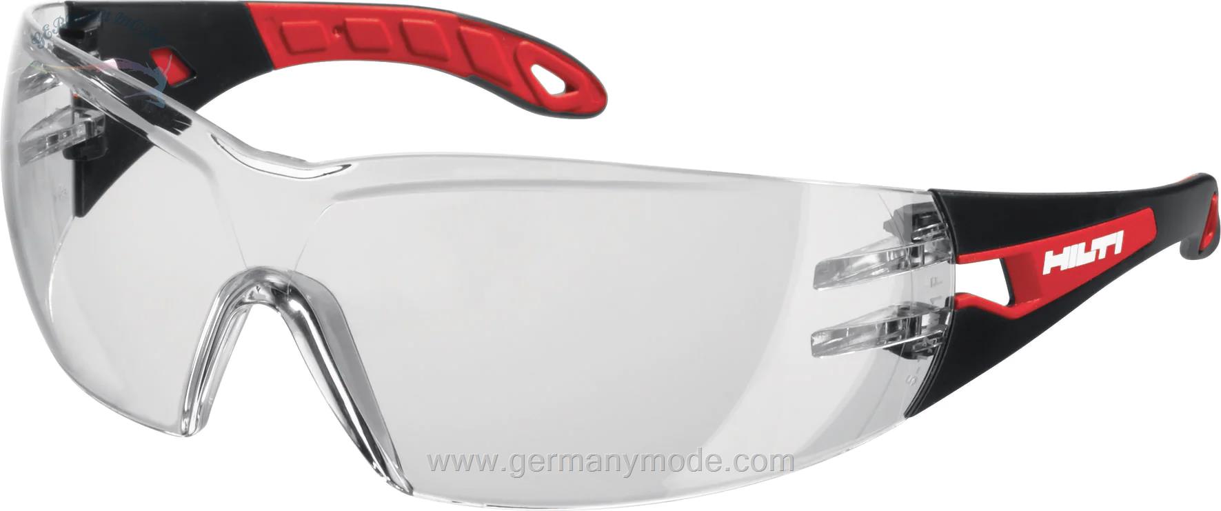 عینک محافظ گرد و غبار هیلتی لیختن اشتاین HILTI SICHERHEITSBRILLE PP EY-GU C HC/AF KLAR